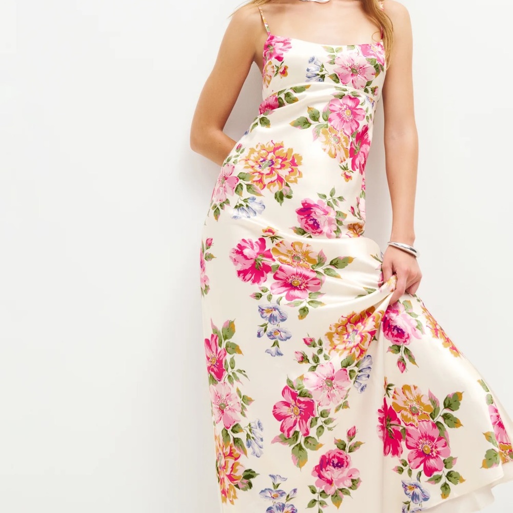 Kailyn Silk Dress - Reformation